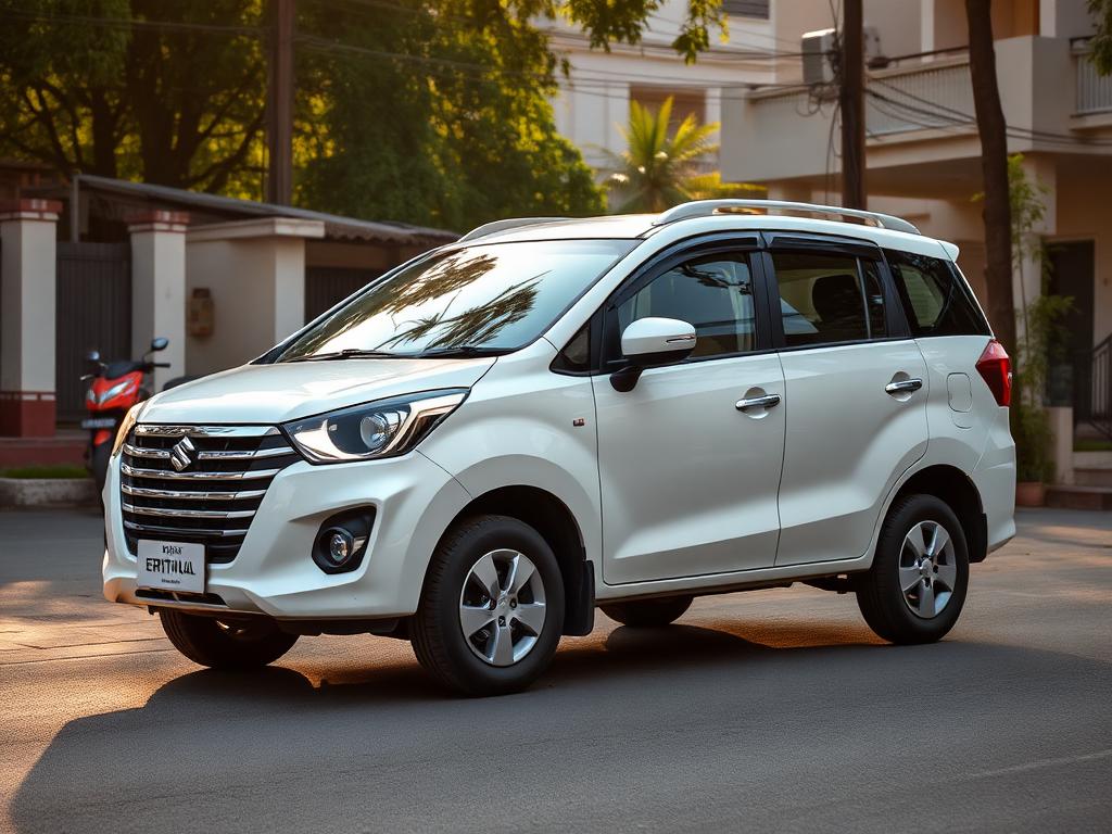 Maruti Ertiga available for hire with Happy Travels