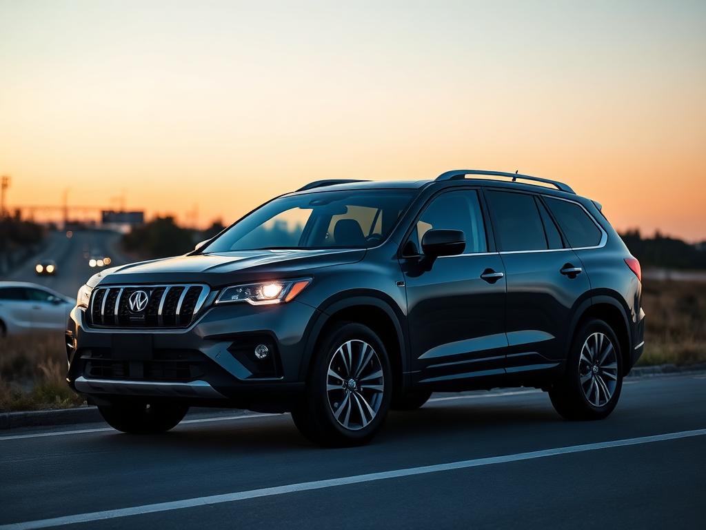 SUV available for hire with Happy Travels